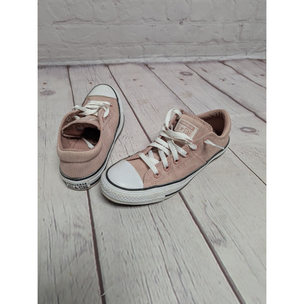 Converse Womens 561765F Coral Pink All Star Madison Chuck Taylor Size 8 Sneakers